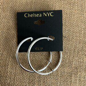 Hoop dreams come true! 2 Styles: Silver and Black Metal